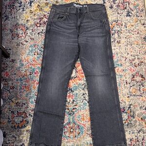 Wrangler Retro Slim  Men's Dark Gray Bootcut Jeans. NWOT